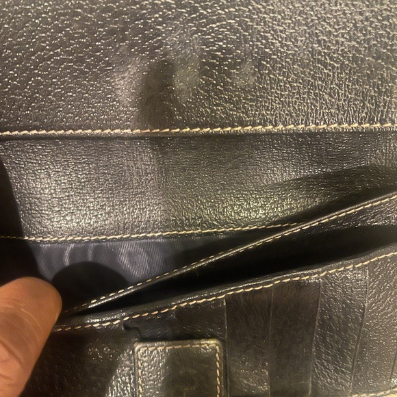 Rare Gucci Sherryline Double Snap Wallet VGUC - Picture 5 of 9